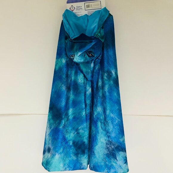 New w/Tag-Great Pretenders Blue `Cape Dinosaur - Pterodactyl Hooded - Picture 7 of 16